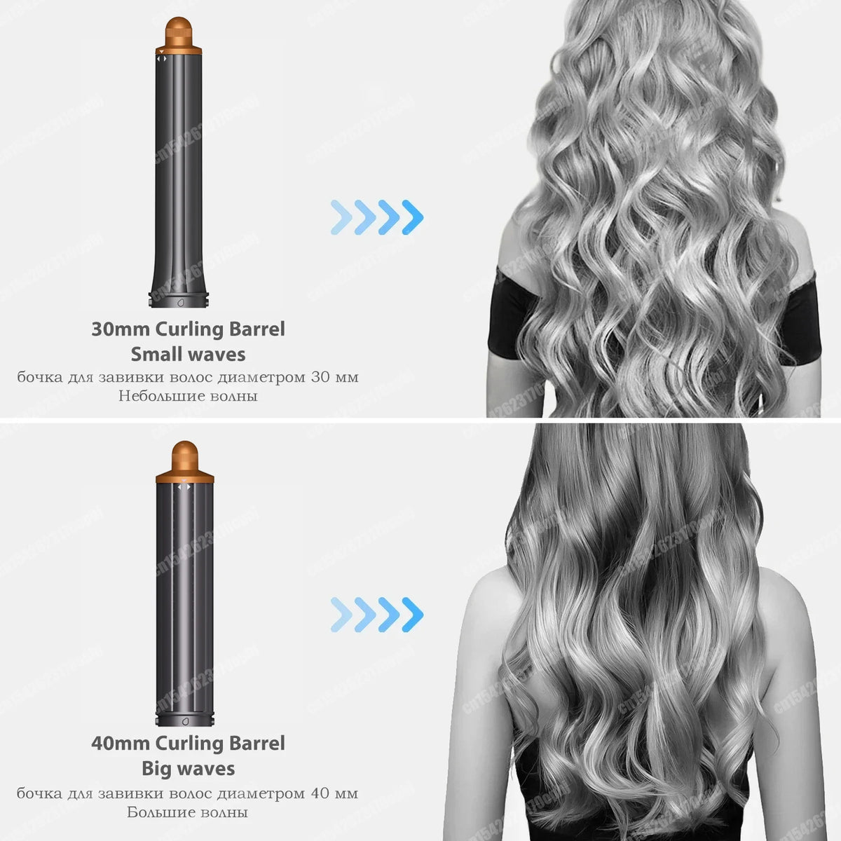 Sèche-Cheveux Multifonction 6-en-1 AirStyler Pro™ | Séchage, Boucles & Lissage Professionnels