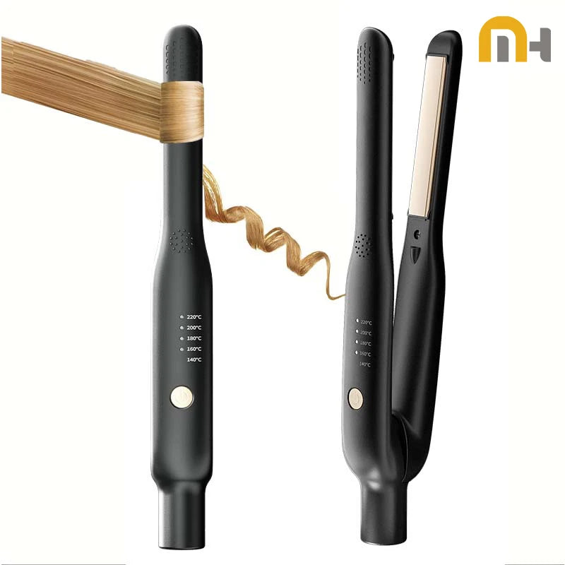 Mini Styler 2-en-1 – Lisseur & Boucleur Portable